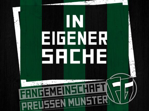 In eigener Sache